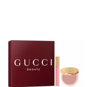 Gucci 2 Piece Glow Highlighter & Lip Gloss Gift Set ($101 value)